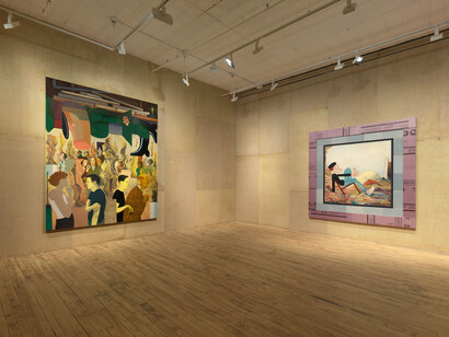 Nicole Eisenman, STY, exhibition view. Courtesy of 52 Walker Gallery