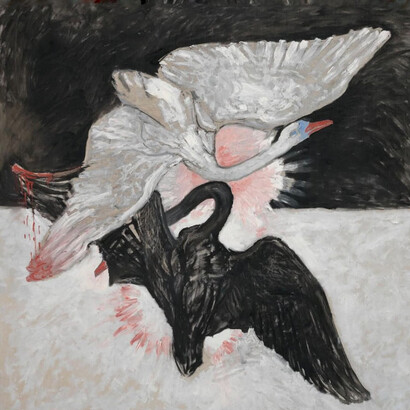 Hilma af Klint, The Swan series (1914-1915)
