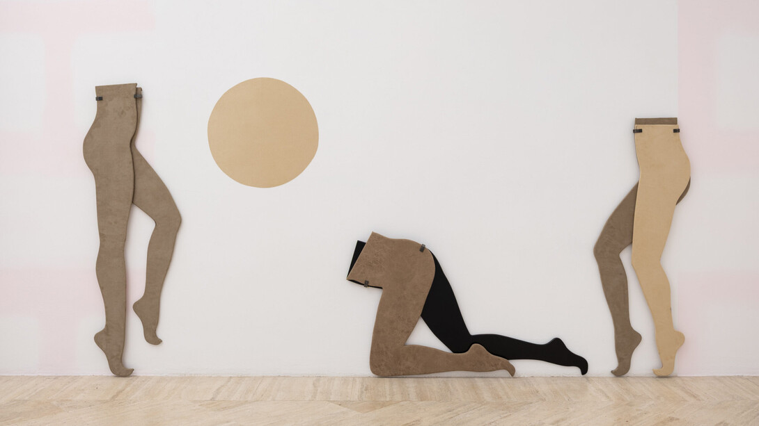 Anthea Hamilton, Soft you, exhibition view. Courtesy of Fondazione Memmo