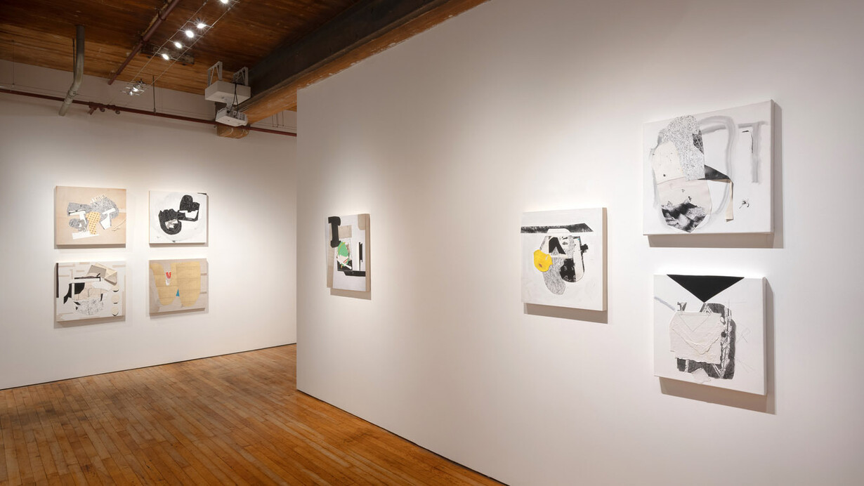 Jo Smail, Thinking like an oyster, exhibition view. Courtesy of Goya Contemporary