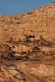 Roman Quarry Camp, also known as Latomeio Camp, was a quarry situated southwest of the Aquaeductus Kyrenaike in the Green Mountains region of Cyrenaica, overseen by the Romans