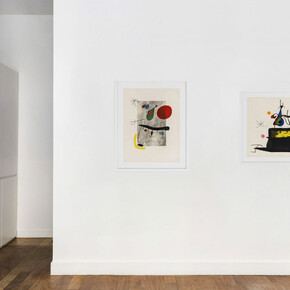 Joan Miró, Solo presentation, exhibition view. Courtesy of Alzueta Gallery