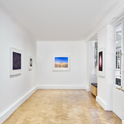 James Turrell, After glow, exhibition view. Courtesy of Gagosian Gallery