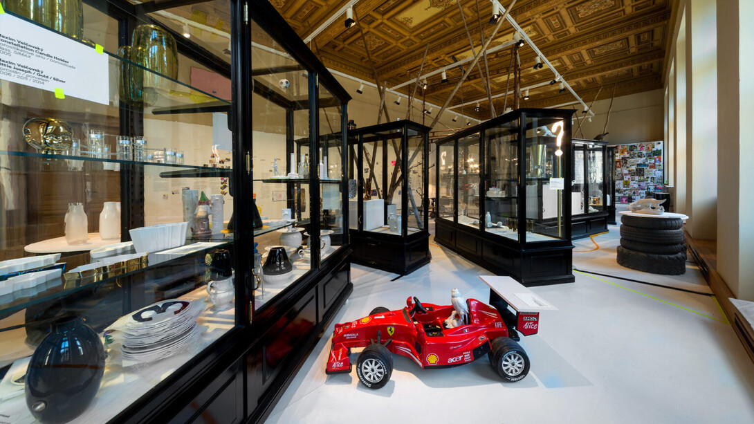 Qubus: the beautiful beast, exhibition view. Courtesy of the Museum of Decorative Arts