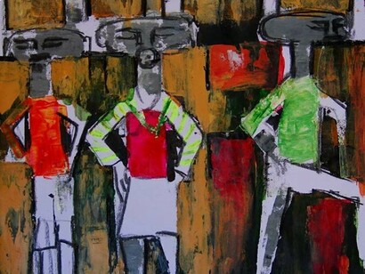 Butcheca, Tchotcholosa2, de 2014. A exposição carrega o poder da palavra do escritor, mas também as várias vivências do artista plástico ao longo da carreira