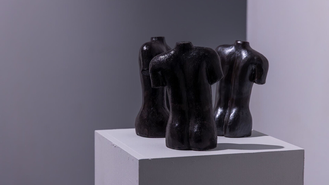 Keisuke Matsuoka, Le forme dell’umanità, vista dell’esposizione. Cortesia di Mattatoio di Testaccio