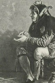 A jester in John Dawson Watson’s Friends in Council (1877)