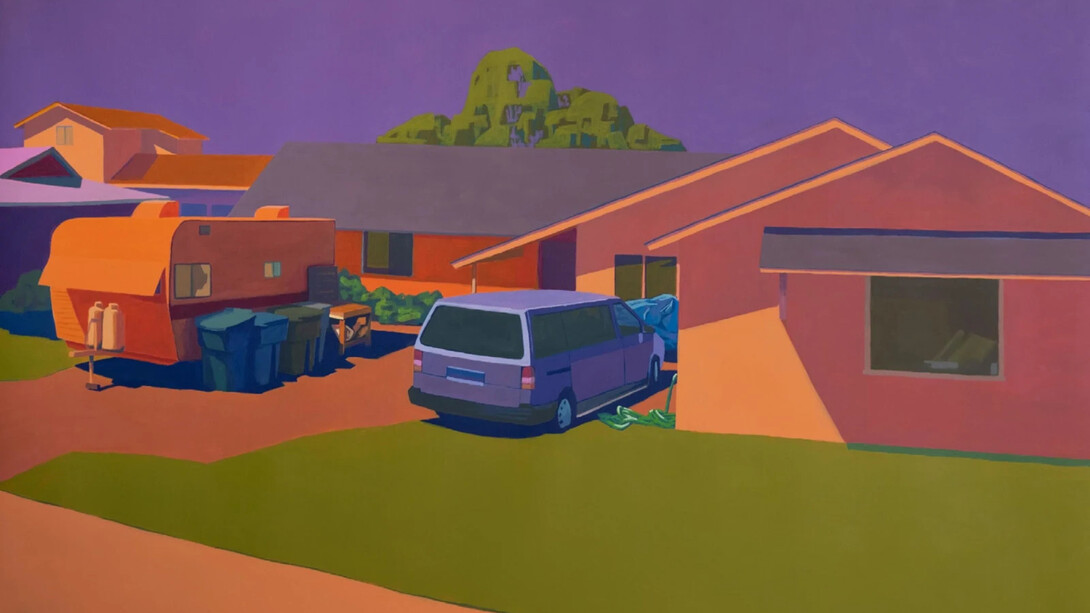 Timm Blandin, Palomar way (detail). Courtesy of Galerie Sept