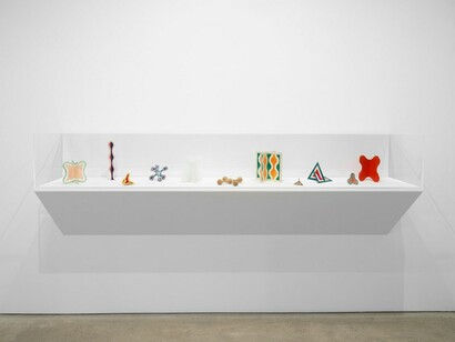 Paul Feeley, The shape of things, exhibition view. Courtesy of Garth Greenan Gallery