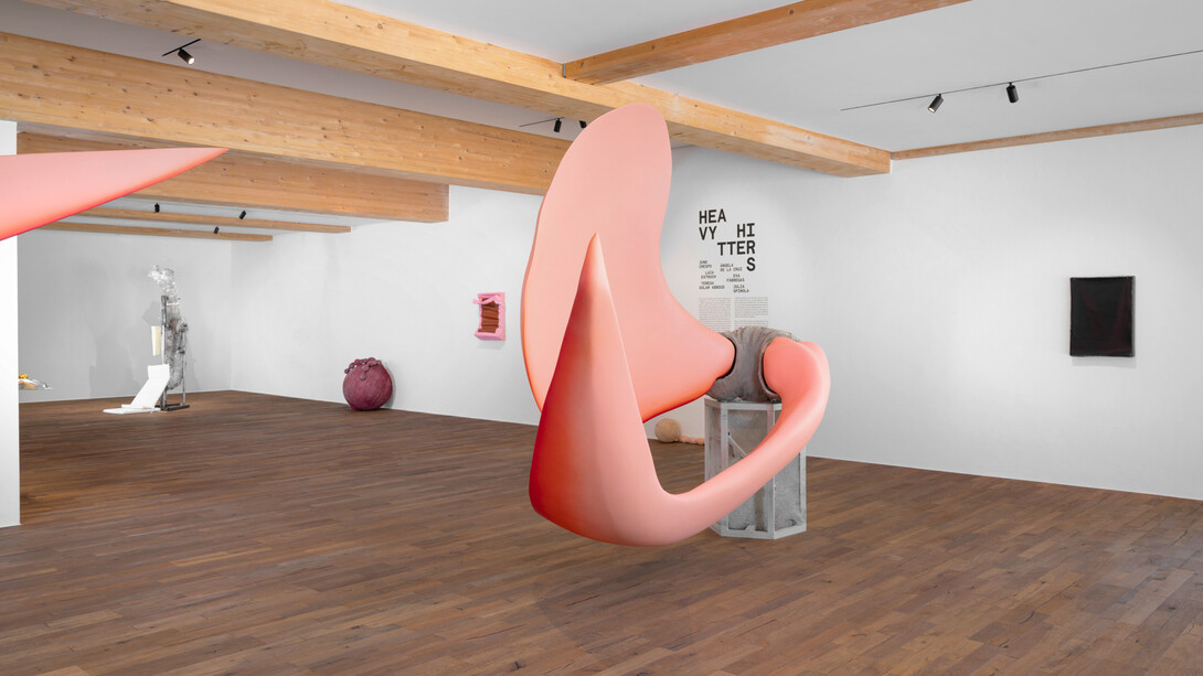 Various artists, Heavy hitters, exhibition view. Courtesy of Travesía Cuatro Gallery