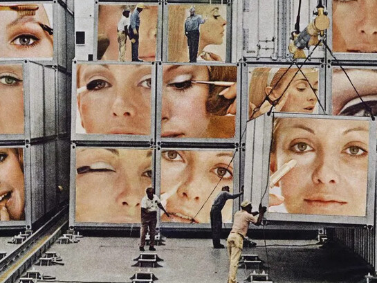 Martha Rosler, Cargo Cult (fotomontaje, detalle), ca. 1966–72. La violencia juvenil, amplificada por las redes y sostenida por la ausencia adulta, se transforma en espectáculo, litigio y símbolo de una fractura generacional más profunda