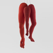Louise Bourgeois (1911 - 2010), Legs 2001, Fabric, 76 x 34 x 22 1/2 inches, 193 x 86.4 x 57.2 centimeters ©The Easton Foundation