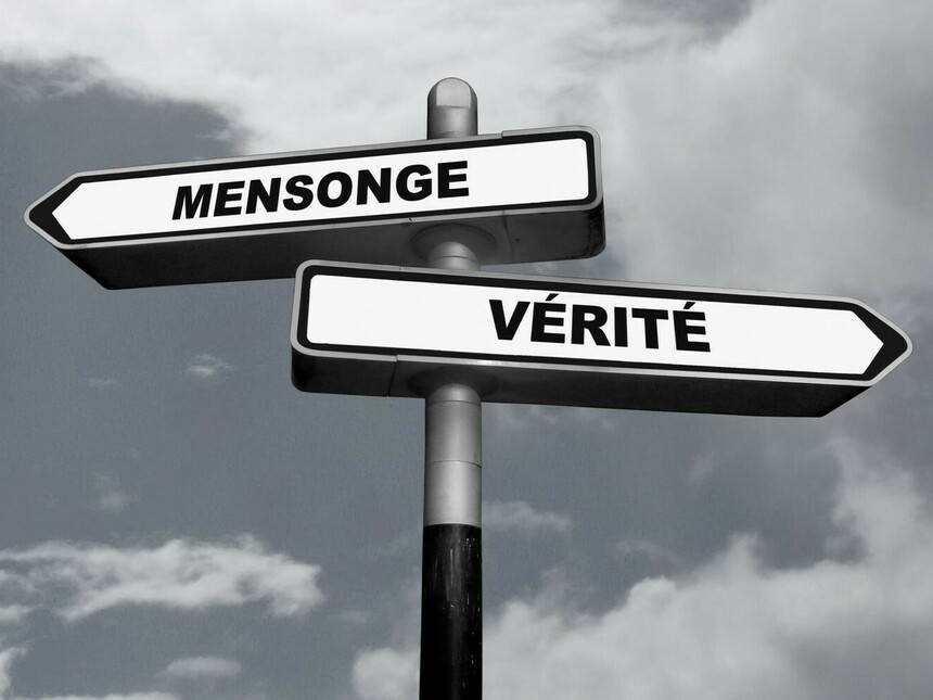Entre mensonge et vérités Meer