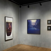 Various artists, An eye on polaroids, exhibition view. Courtesy of Hopstreet Gallery