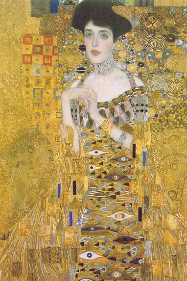 Gustav Klimt, Retrato de Adele Bloch Bauer I (1907)
