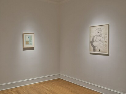 Joe Brainard, Love Nancy, exhibition view. Courtesy of Craig Starr Gallery