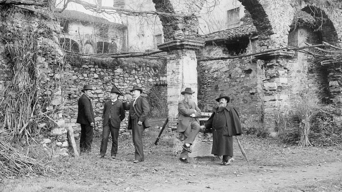 Eugenio Schmidhauser, Über das Malcantone hinaus. Mit freundlicher genehmigung von MASI Lugano
