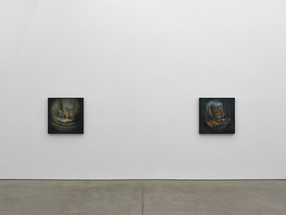 Kate Hargrave, Milk teeth, exhibiton view. Courtesy of Karma Gallery