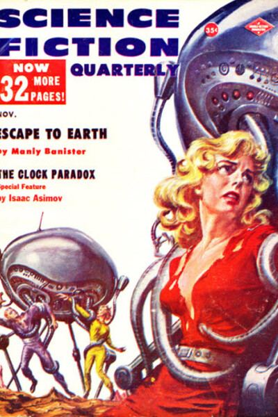 Cover of Science Fiction Quarterly, November 1957
