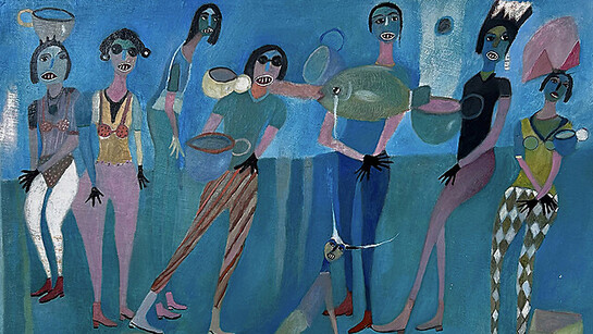 HL Santiago Martínez, Los gritos se ahogarán en la taza de café, 2023. Courtesy of Conduit Gallery