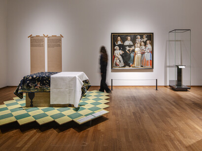 At home in the 17th century, exhibition view. Courtesy of Rijksmuseum