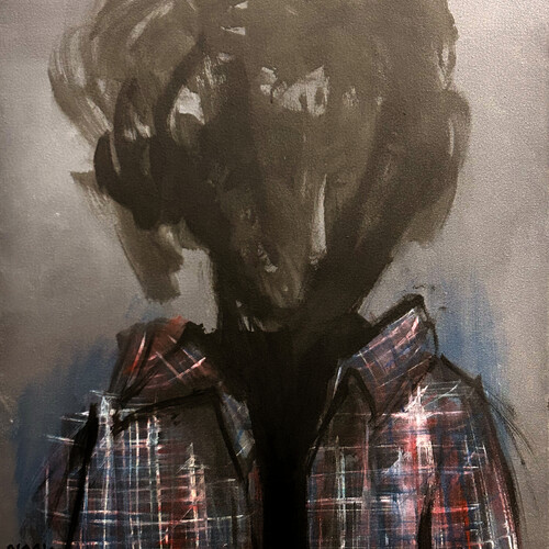 Kristian David, Boy with a shirt, 2022. Courtesy of Kristian David 