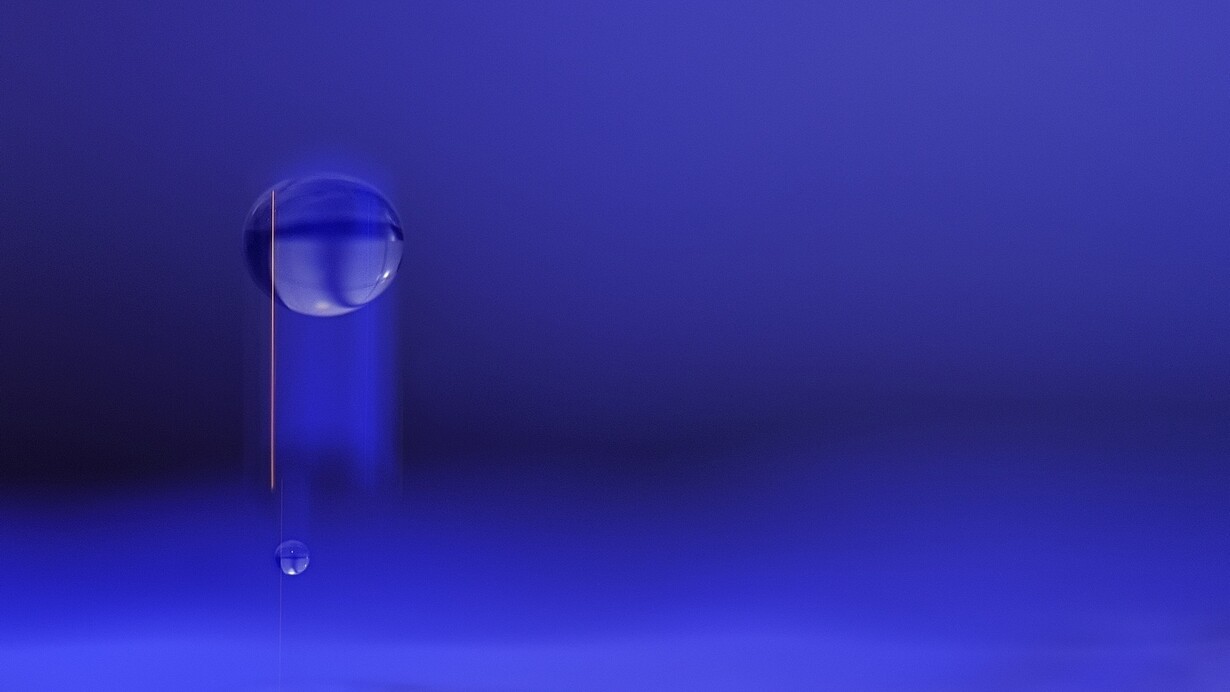 Boselli Ivano, fotografia blue forex, 60 x 90, 2011