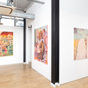 Rita Maikova and Tamsin Morse, A theatre for dreamers, exhibition view. Courtesy of Kristin Hjellegjerde 
Gallery