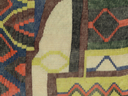 Claudia Alarcón & Silät, Honatsi — La noche [A noite] (detalhe), 2023. Cortesia da MASP