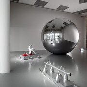 Stef Van Looveren, Cosmic body. First incision, exhibition view. Courtesy of M HKA