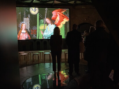 Avvenga di me quello che hai detto, veduta dell’esposizione. Cortesia di Bastione Sangallo