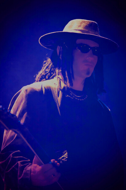 Gav King, de Fields Of The Nephilim, pris lors du festival Wave Gotik Treffen, Leipzig, Allemagne, 12 juin 2011. Photo de Martin SoulStealer