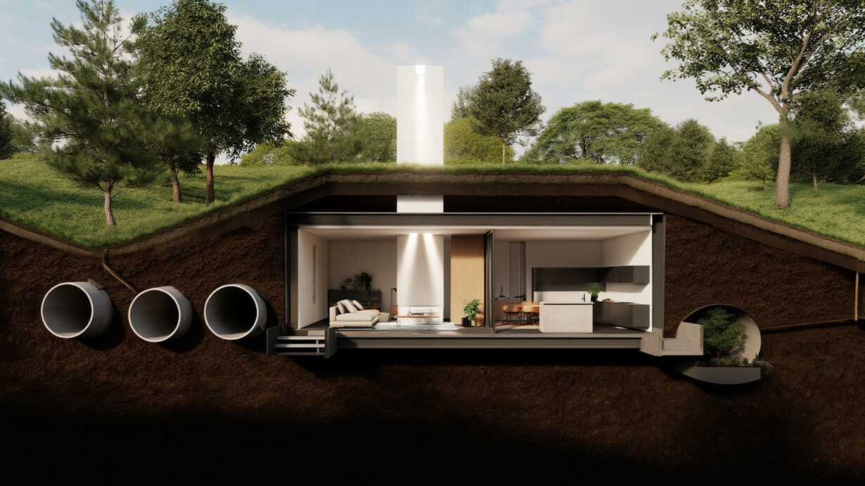 Malcolm Wells war überzeugt, dass die Erdoberfläche primär Pflanzen und der Natur vorbehalten sei, nicht jedoch Gebäuden, Straßen oder großflächigen Versiegelungen aus Beton und Asphalt