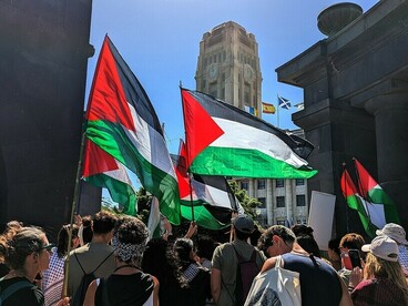 Marche pour la Palestine. 5 octobre 2025, Tenerife, Îles Canaries, Espagne. Photo de Jose Mesa
