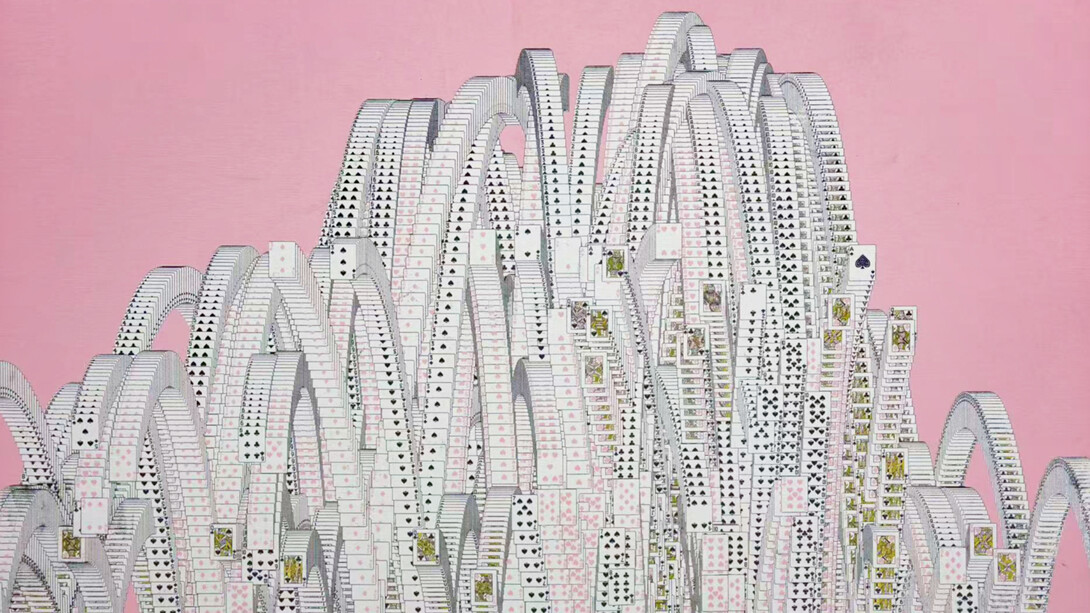 Quan Wanfei, Click and win pink, 4, 2025. Courtesy of Eli Klein Gallery