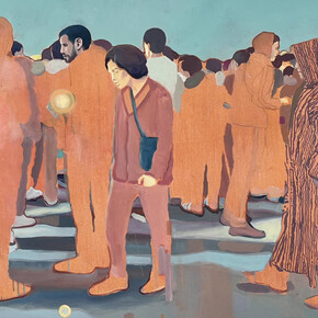 Nabil El Makhloufi, Résonances. Avec l'aimable autorisation de la Galerie d'art L'Atelier 21