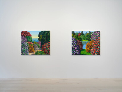 Karl Maughan, North west, exhibition view. Courtesy of Gow Langsford