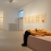 Varios artistas, À Gisèle, vista de exhibición. Cortesía de Travesía Cuatro