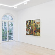 Rosemarie Beck, Earthly paradise, exhibition view. Courtesy of Van Doren Waxter Gallery