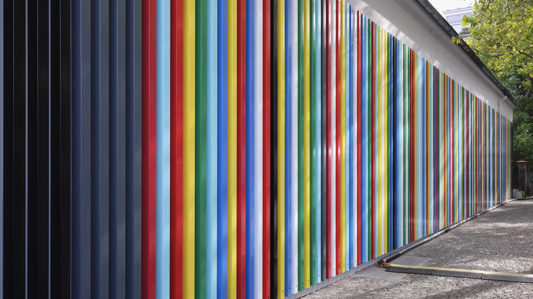 Coumba Samba, Wild wild wall, ausstellungsansicht. Mit freundlicher genehmigung der Kunsthalle Basel