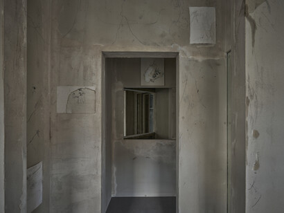 Tolia Astakhishvili, A wound on my plate, exhibition view. Courtesy of Emalin, London 