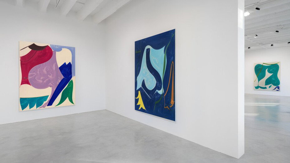 Patricia Treib, Armscye, exhibition view. Courtesy of Galerie Nordenhake