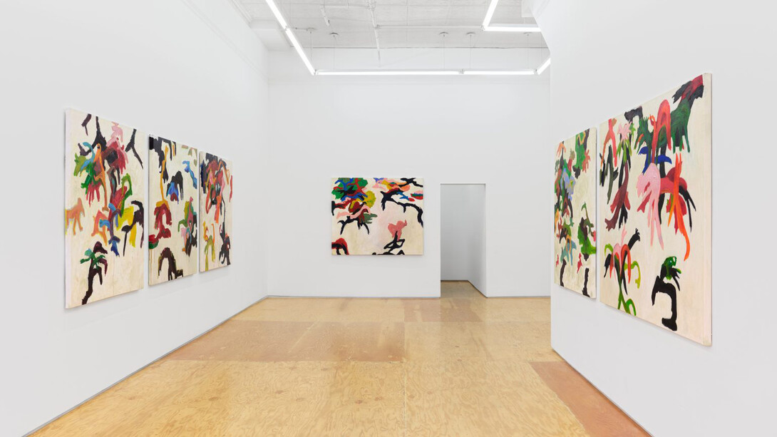 Anne Wehrley Björk, Lost canyon, exhibition view. Courtesy of Margot Samel Gallery