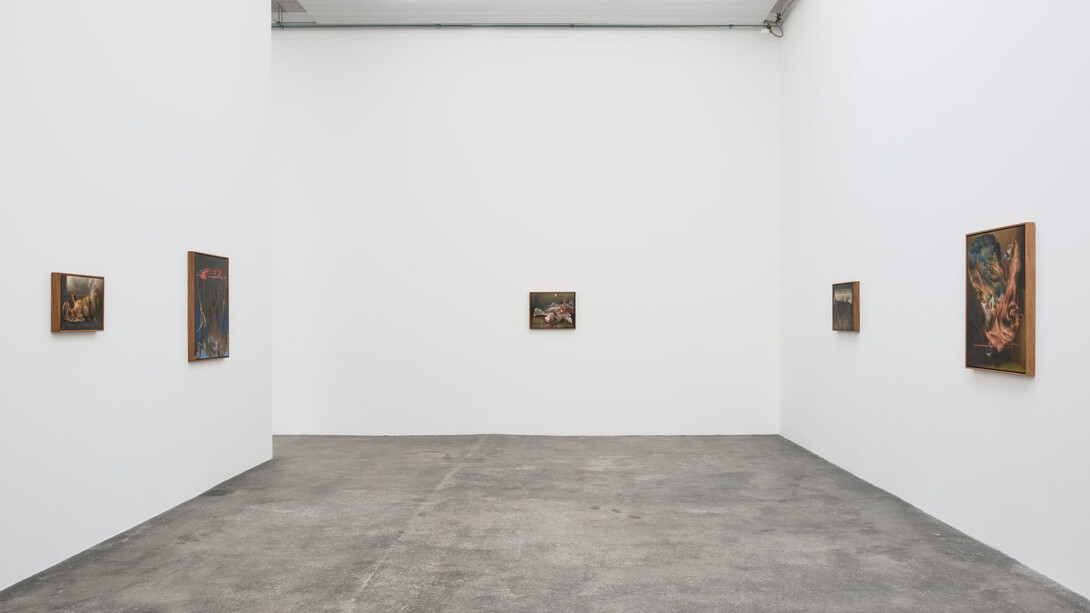 Anna Kristine Hvid Petersen, Dødvågen, exhibition view. Courtesy of Galleri Nicolai Wallner