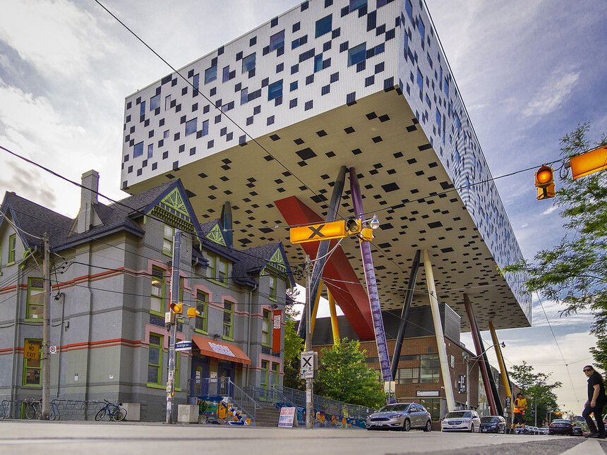 The iconic form of Toronto’s OCAD University