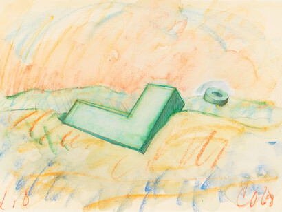 Claes Oldenburg, Drawn from life, vista de exhibición. Cortesía del Whitney Museum