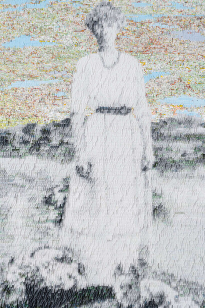 Nathalie Boutté, Gertrude bell, 2025. Courtesy of Magnin-A Gallery