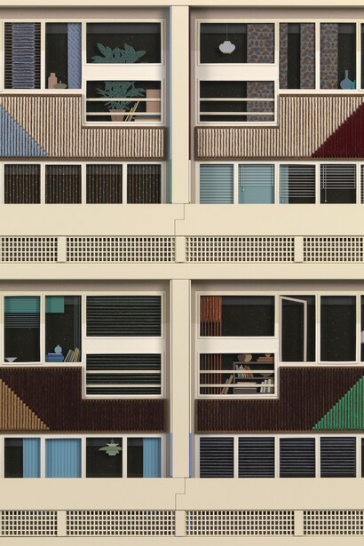 Lucy Williams, Radiant city 7, 2024. Courtesy of Berggruen Gallery