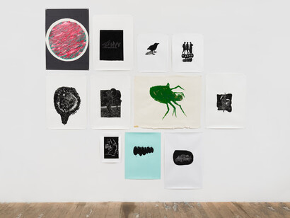 John Russell, Earley, exhibition view. Courtesy of Hoffman Donahue Gallery