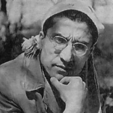 Ritratto di Cesare Pavese (1908 – 1950), scrittore, poeta, traduttore e critico letterario italiano